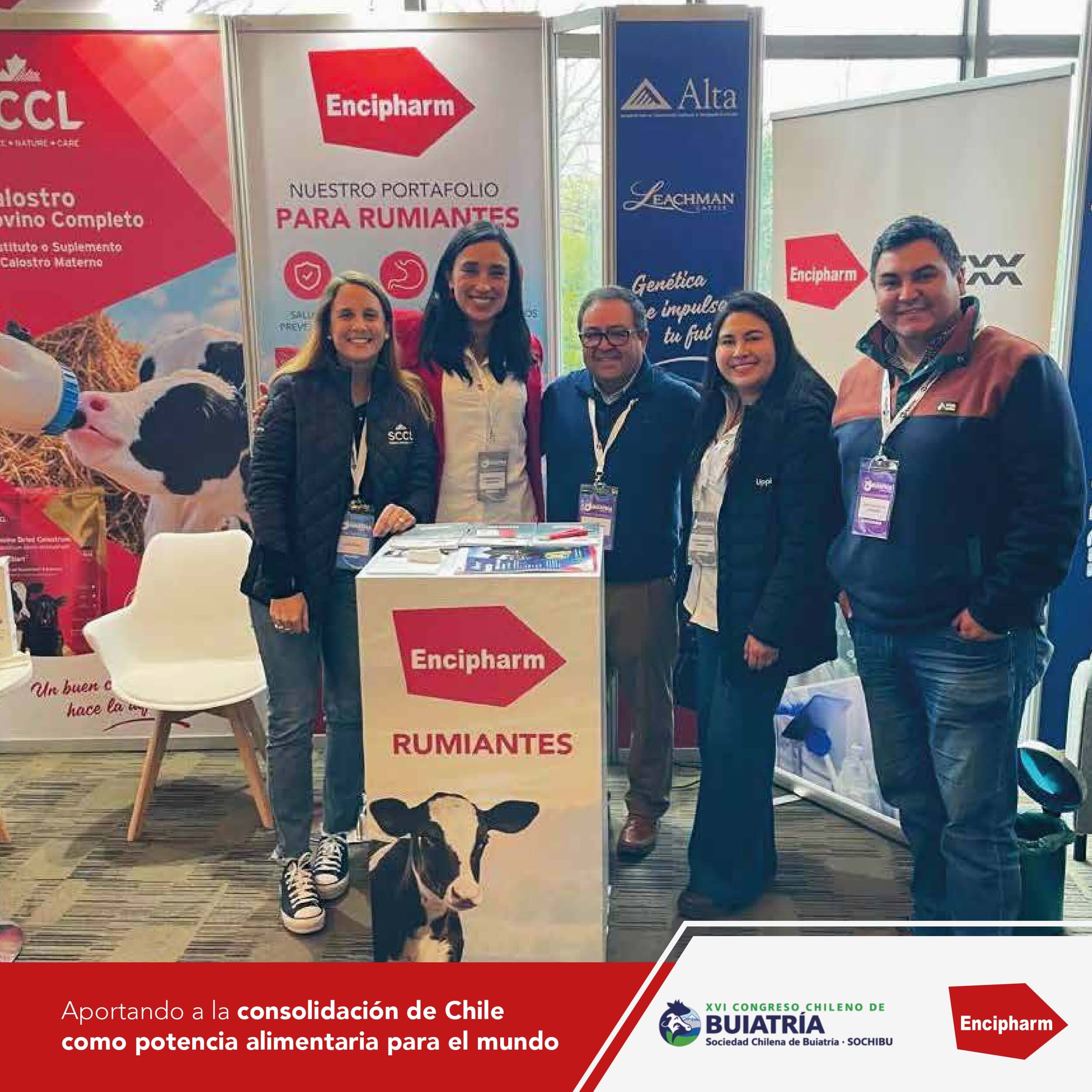 Encipharm Chile Presente en el XVI Congreso Chileno de Buiatría 2026!